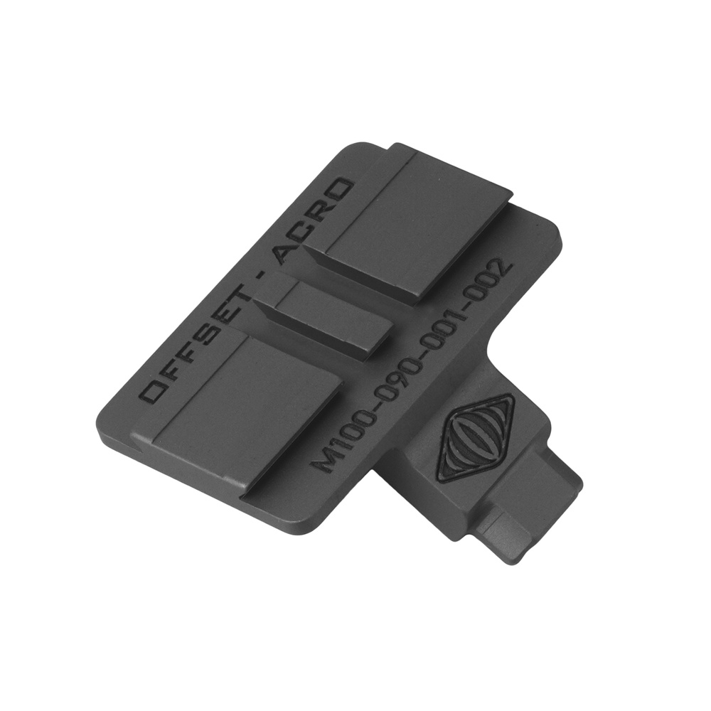 Boczny montaż Reptilia AUS umożliwia instalację kolimatorów w standardzie ACRO, na przykład Aimpoint P1/P2, Steiner MPS przy lunecie celowniczej zamontowanej w systemie Reptilia AUS Mount. Można go założyć po lewej lub prawej stronie lunety, w zależności od preferencji użytkownika. Ustawienie kolimatora pod kątem 37° od pionu pozwala na szybkie przejście z powiększenia optycznego na celownik - LifeGun.pl Reptilia - Montaż boczny do kolimatora - Czarny - 100-229-1