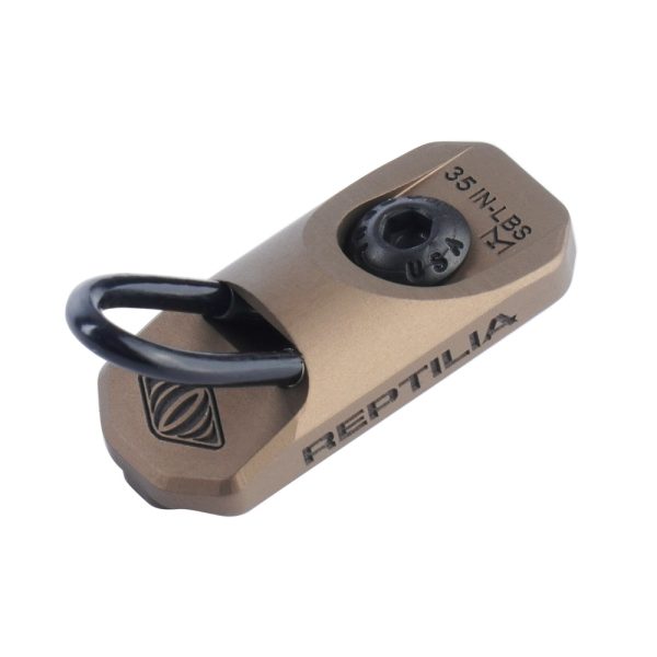 Reptilia - Montaż do zawieszenia taktycznego Socket M-LOK Sling Loop Mount - FDE - 100-302-1
