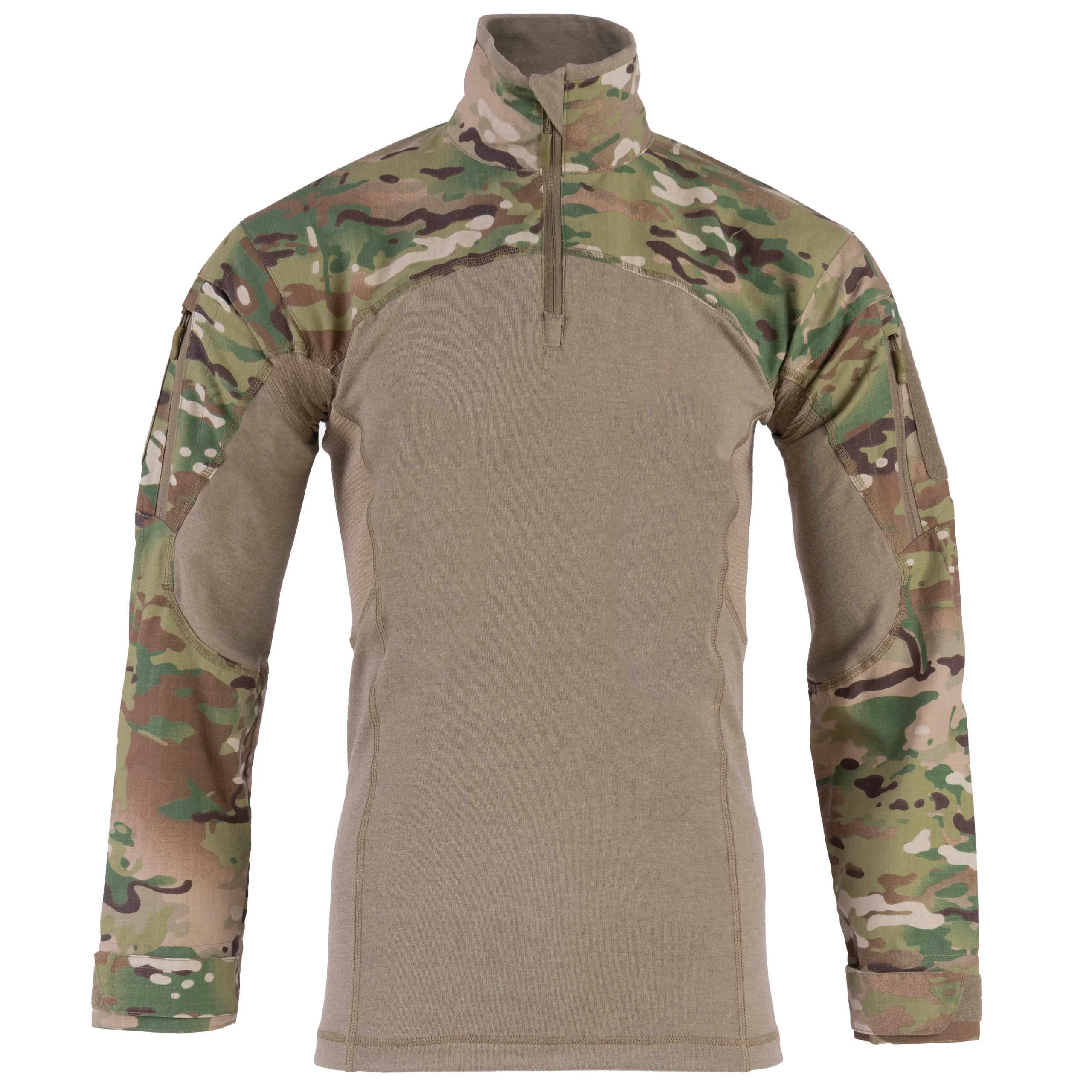 Ognioodporna bluza bojowa NFM GARM™ Combat Shirt MultiCam® FR 2.0. Oddychająca dzianina FR w korpusie, wzmocnione rękawy i karczek z tkaniny FR, panele mesh pod pachami, płaskie szwy i ergonomiczny krój pod kamizelkę. Rozmiary XS–3XL. - LifeGun.pl Bluza taktyczne NFM GARM Combat Shirt Multicam® FR 20 1