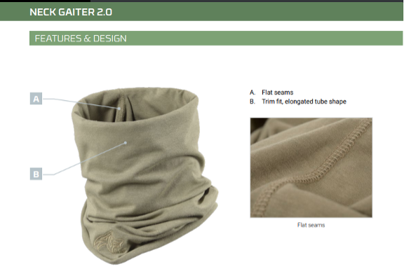 Komin NFM GARM Balaclava 20 Raven Black