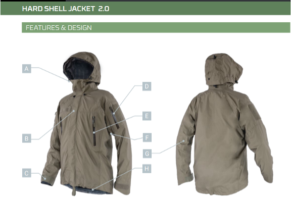 Kurtka taktyczna NFM Garm Hard Shell Jacket 2.0