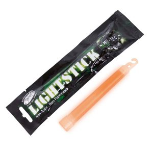 Mil-Tec - Lightstick światło chemiczne - Standard - 1,5 x 15 cm - Pomarańczowy - 14940014-1