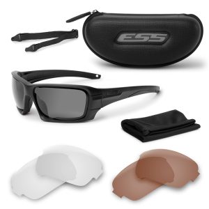 ESS - Rollbar Tactical Subdued Logo Kit - Czarne - Clear / Smoke Gray - EE9018-05-1
