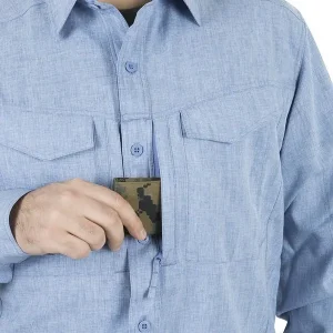 18899 pol pl Helikon Koszula Defender Mk2 Gentleman Shirt R Melange Blue KO DGM PO 6520Y 18899 1