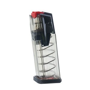 ETS - Magazynek Omega Series do Glock 19/26/49 - 9x19 mm - 15 naboi - Przezroczysty - OMG-GLK-19-1