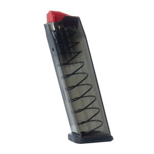 ETS - Magazynek polimerowy do HK VP9 - 9x19 mm - 17 naboi - Carbon Smoke Series - SMK-HKVP9-17-1