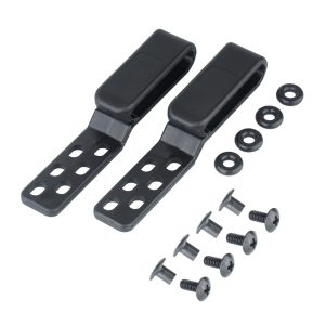 Bravo Concealment - Klipsy na pas IWB do kabur wewnętrznych i OWB typu RTT/BCA - Polimer - Czarny-1