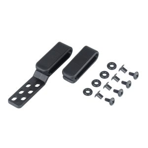 Bravo Concealment - Klipsy na pas IWB do kabur wewnętrznych i OWB typu Torsion/DOS - Polimer - Czarny-1