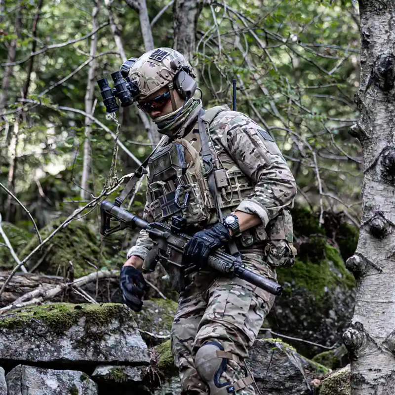 baner nfm garm combat clothing soldier forest camouflage