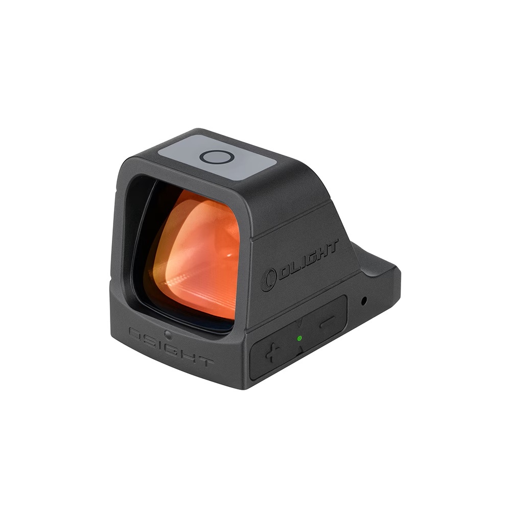 OSIGHT X 3 MOA RED DOT to otwarty kolimator wykonany z bardzo wytrzymałego i lekkiego aluminium 7075 T6 pokrytego czarną, matową powłoką.Konstrukcja jest wodoodporna i posiada klasę szczelności IPX6.Soczewka o wymiarach 21,5 x 24 mm jest pokryta antyrefleksyjną powłoką Multi-Coated, gwarantując wysoką transmisję światła i redukcję odbić.W kolimatorze zastosowano trzy rodzaje znaków celowniczych, kropkę 3 MOA oraz okrąg 32 MOA, których można - LifeGun.pl KOLIMATOR OLIGHT OSIGHT X 3 MOA RED DOT & 32 MOA CIRCLE-1