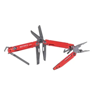 Multitool ratowniczy Nextorch PIONEER MT20 RED 14 elementów
