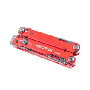 Multitool ratowniczy Nextorch PIONEER MT20 RED 14 elementów