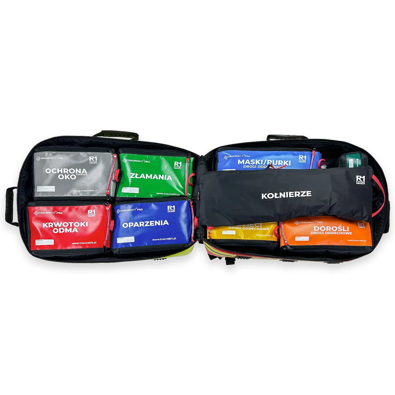 Modułowy plecak ratowniczy R1 PRO TRAUMAKIT zgodny z KSRG (5)