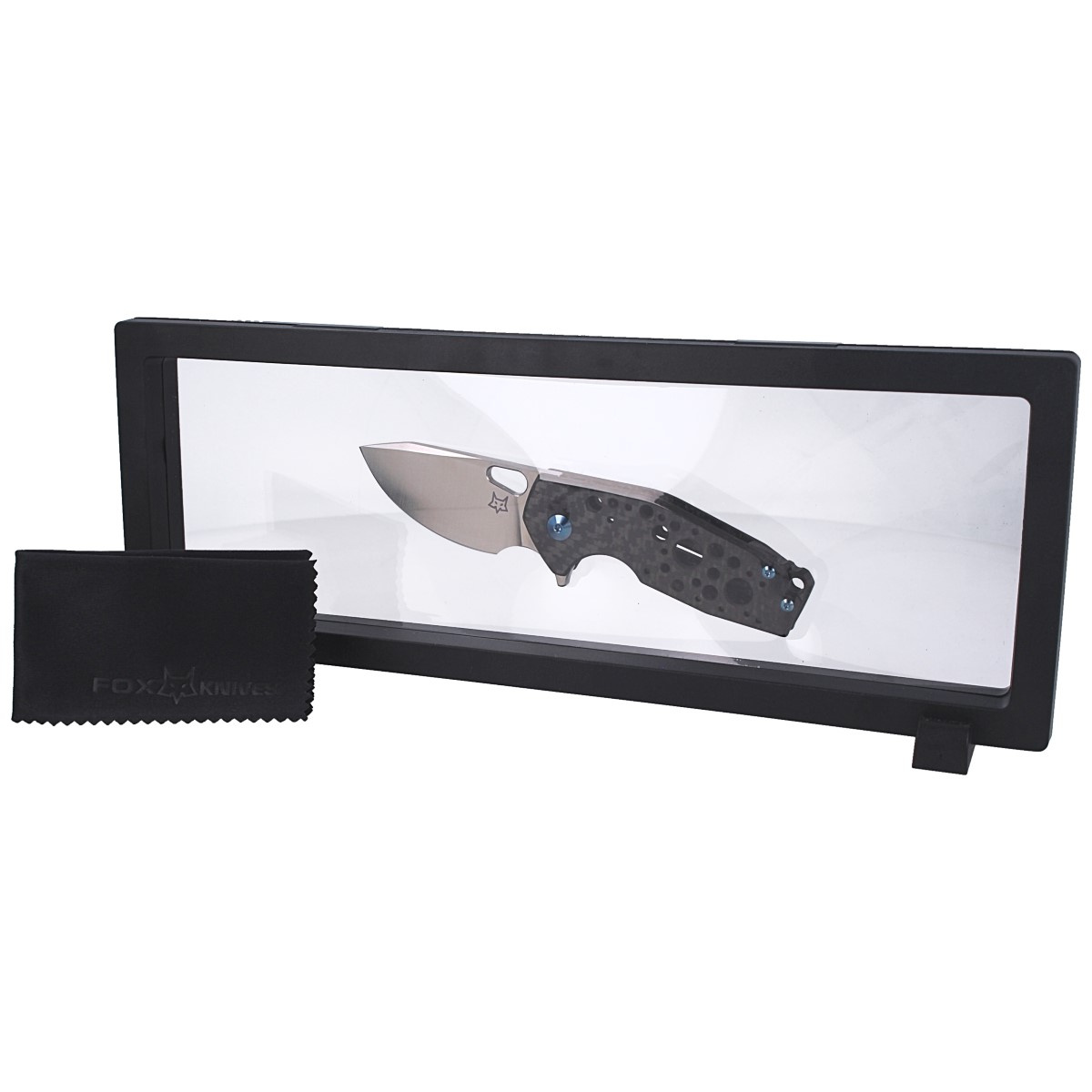 Nóż składany Fox Suru Carbon Fiber Frame Lock by Jesper Voxnæs (FX-526 CFBL)-2