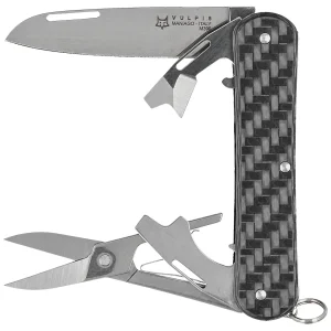 Scyzoryk Fox Vulpis F4 Carbon Fiber 3K, Polished M390 (FX-VP130-F4 CF)-1