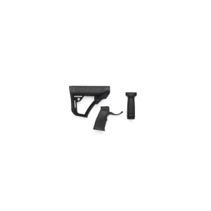 Zestaw chwytu pistoletowego, kolby i chwytu pionowego Daniel Defense – czarny