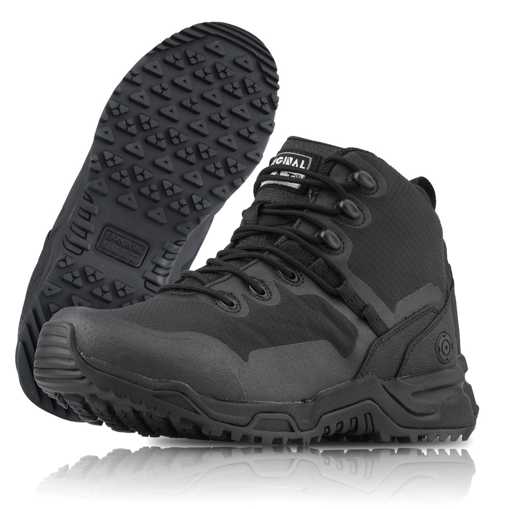 Altama - Buty wojskowe SWAT Alpha Fury 6’’ - Średnie - Czarne - 173001-1