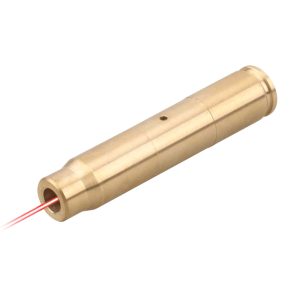 VipeRay - Nabój laserowy 9,3x62 mm - Czerwony laser - Mosiężny - SCBCR-12-1