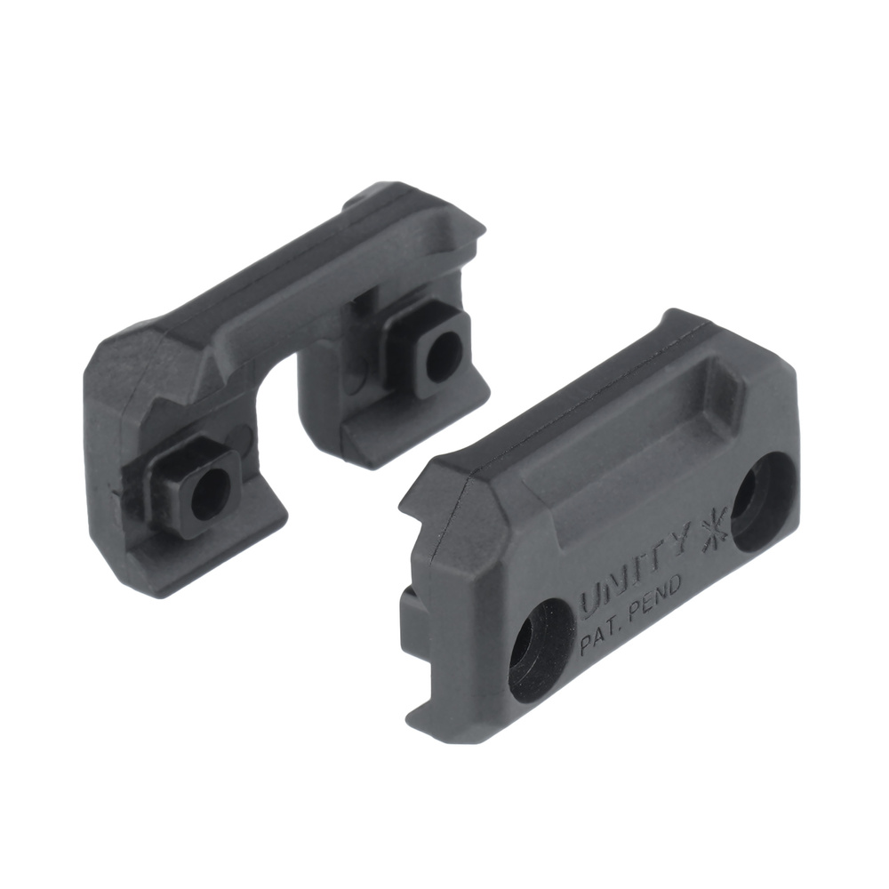Unity Tactical - Wymienna nakładka na włącznik żelowy ModButton Lite Guard Set - Czarny - MBL-GRD-BLK-1