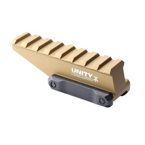 Unity Tactical - Montaż FAST Absolute Riser - Picatinny - Aluminium - FDE - FST-RAF-1