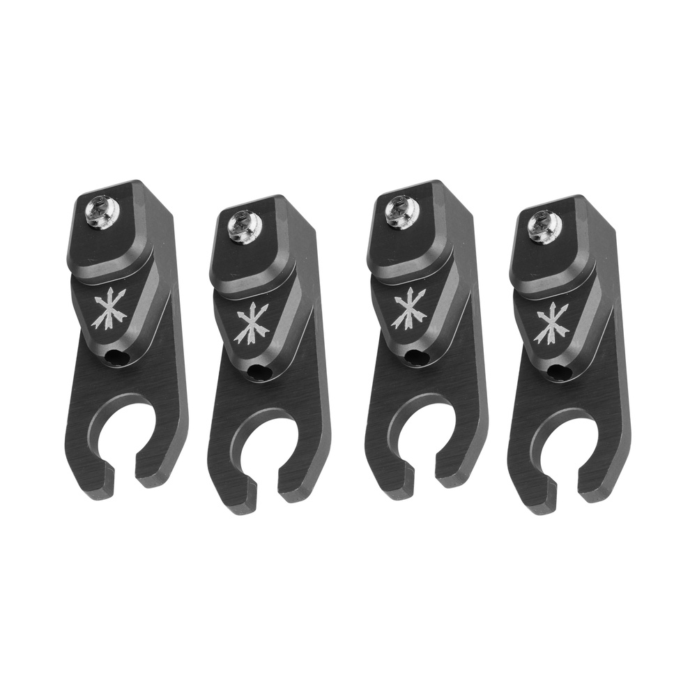 Unity Tactical - Adapter SARA do słuchawek Sordin na szynę ARC - ESS Studs - Czarny - HLM-SABB-1