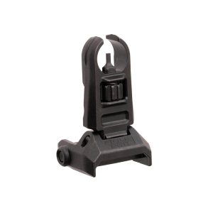 Magpul - Muszka składana MBUS Pro Sight Front Hooded - Stal QPQ - Czarna - MAG1518-BLK-1