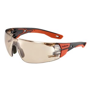 Bolle Safety - Okulary ochronne RUSH+ 2.0 - EN ISO 16321-1 - Platinum - Copper - RUSPMN31E-1