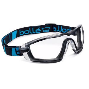 Bolle Safety - Okulary Ochronne z gumką - COBRA - Clear - COBFSPSI-1