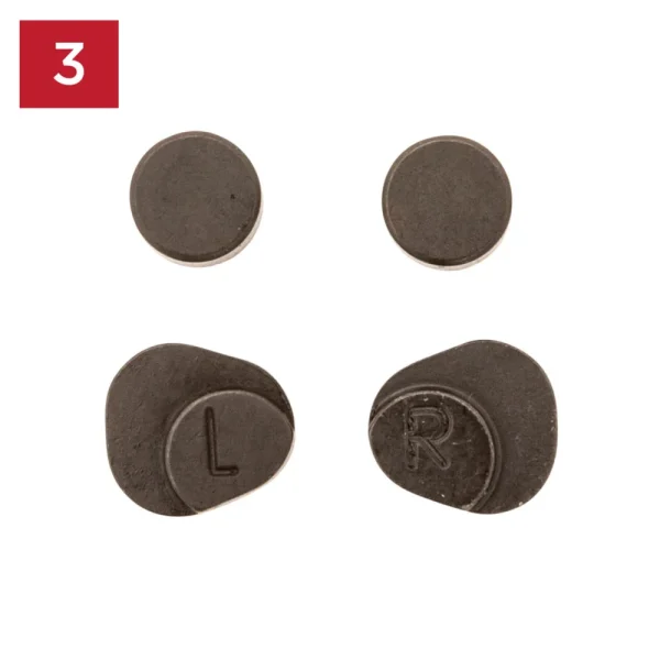 Pin Set 3 ECHELON do systemu montażu optyki VIS footprint Shield