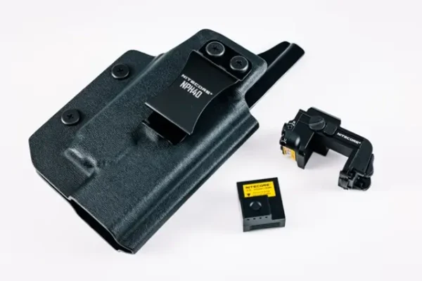 Zestaw 4 Zestaw do Glock 17 19 Latarka NITECORE NPL25 GL + kabura NITECORE NPH40 do Glock 17 19 2 Średni
