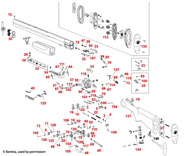 Część Beretta C5C923-1