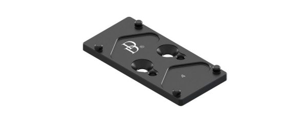 Płytka montażowa pod kolimator dla pistoletu DANIEL H9 footprint Docter oraz Noblex 266 plate docter.jpg