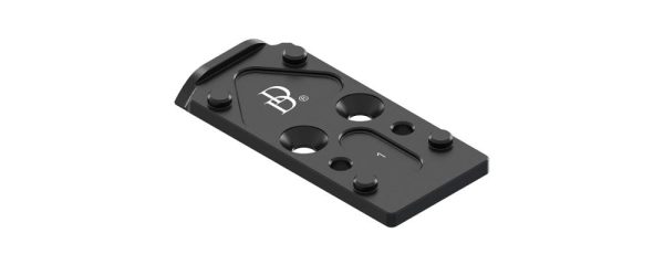 Płytka montażowa pod kolimator dla pistoletu DANIEL H9 footprint Shield STD 267 plate std.jpg