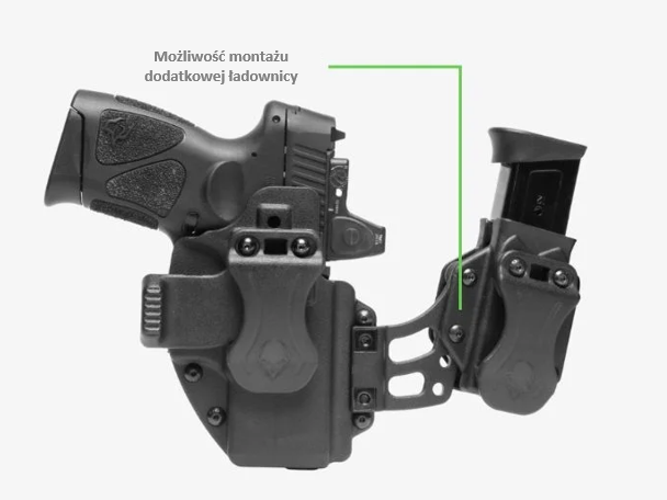 Noś broń bez ograniczeń dzięki nowej, uniwersalnej kaburze Photon. Kabura posiada najlepsze rozwiązania do przenoszenia broni palnej, jest wszechstronna, komfortowa i niezawodna. Kabura Photon została zaprojektowana tak, aby spełnić wszystkie Twoje potrzeby w jednej kaburze. - LifeGun.pl sidecar.png
