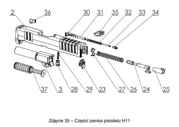 Szczerbinka kształt "U" rozmiar "G" HS H11 179 zamek h11 3.jpg