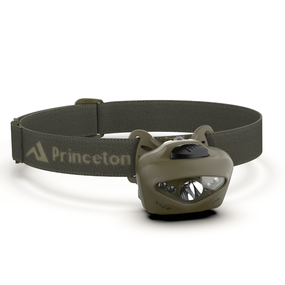 Princeton Tec - Latarka czołowa Vizz 550 RGB MPLS - 550 lm - Olive Drab - VIZZ23-RGB-MPLS-OD-1