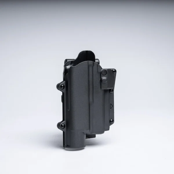 Kabura Alien Gear Holster Rapid Force Slim do Glock 19/19X/19MOS (GEN1-5)/23(GEN1-4)/44/45/45MOS oraz 17/17MOS/22 (GEN1-4)/47/47MOS, Level 2, montaż - Tek-LOK/QDS, do pistoletu z optyką oraz latarką 148 RAPID FORCE® Level II Holster for Glock Guns - Large Light