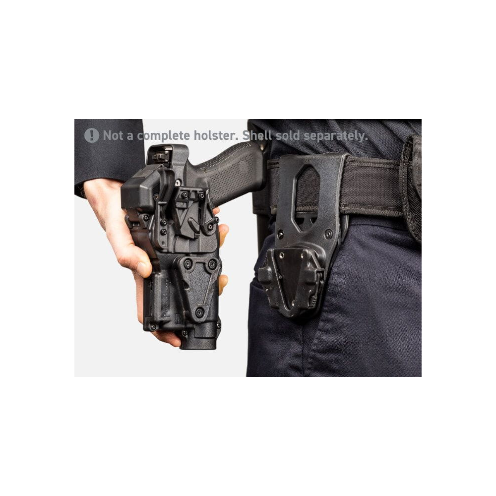Zestaw QD do kabury Rapid Force Duty/Rapid Force Duty Holster Quick Disconnect System QDS, BLK; Alien Gear Holsters 2 Zestaw QD do kabury Rapid Force Duty1