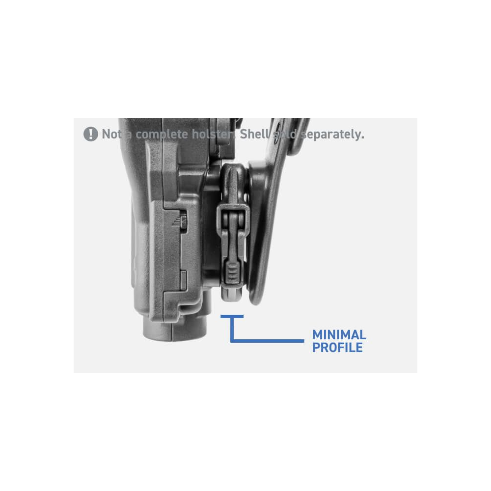 Zestaw QD do kabury Rapid Force Duty/Rapid Force Duty Holster Quick Disconnect System QDS, BLK; Alien Gear Holsters 3 Zestaw QD do kabury Rapid Force Duty2