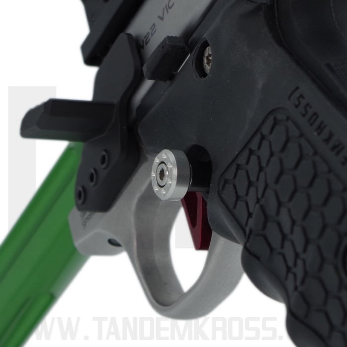 TITAN EXTENDED MAGAZINE RELEASE S&W22 VICTORY - SILVER TK23N0115SLV1-3