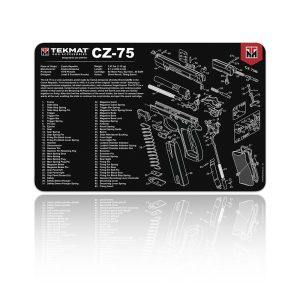 TekMat - Mata do czyszczenia broni CZ-75 - TEK-R17-CZ75-1