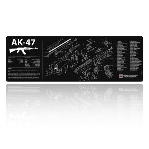 TekMat - Mata rusznikarska AK-47 - Czarna - TEK-R36-AK47-1