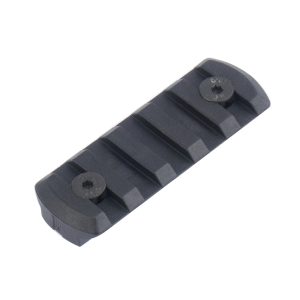 DLG Tactical - Szyna polimerowa Picatinny montowana na M-LOK - 5 slotów - Czarny - DLG-110-1