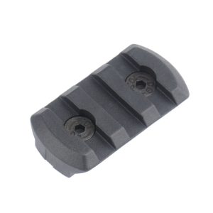 DLG Tactical - Szyna polimerowa Picatinny montowana na M-LOK - 3 sloty - Czarny - DLG-109-1