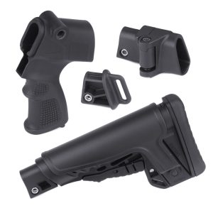 DLG Tactical - Zestaw akcesoriów do strzelby Remington 870 - Mil-Spec - Polimer - DLG-108-KIT-1