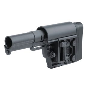 DLG Tactical - Kolba Sniper z przedłużoną tubą - Mil-Spec - Polimer - Czarny - DLG-011/178-BLK-1
