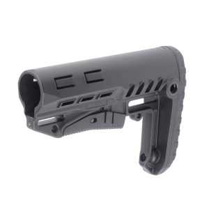 DLG Tactical - Kolba teleskopowa TBS Compact - Mil-Spec - Polimer - Czarny - DLG-130-BLK-1