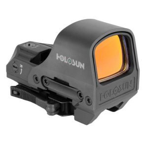 Holosun - Kolimator HE510C-GR Elite Multi Reticle Green Dot - Solar Panel - Green Dot - Czarny - HE510C-GR-1