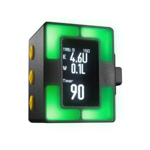 Shooters Global - Poziomica elektroniczna LED+LCD SG Pulse Pro - Picatinny + M-LOK - Czarna-1