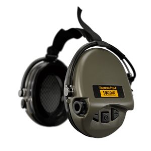 Sordin - Aktywne ochronniki słuchu Supreme Pro-X - Nakarkowe - Zielone - 76302-X-G-S-1